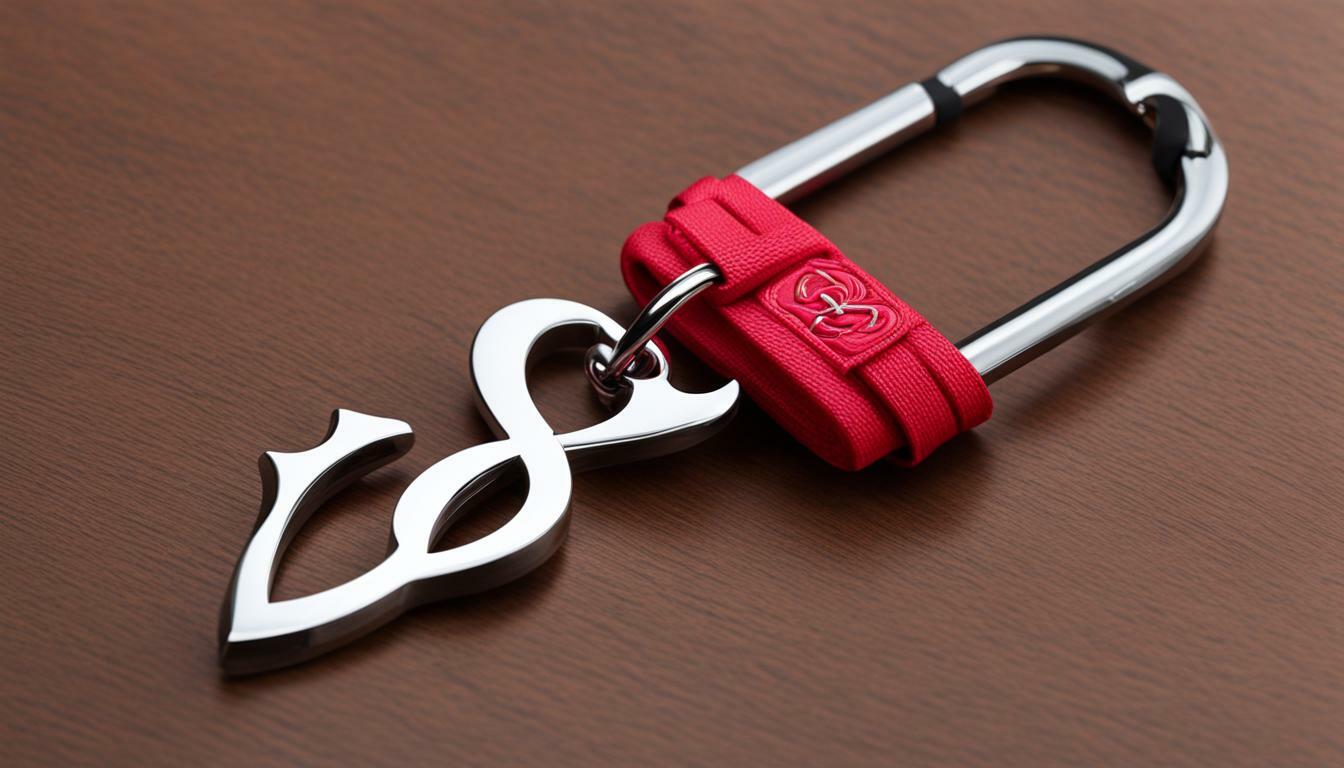 lululemon key chain