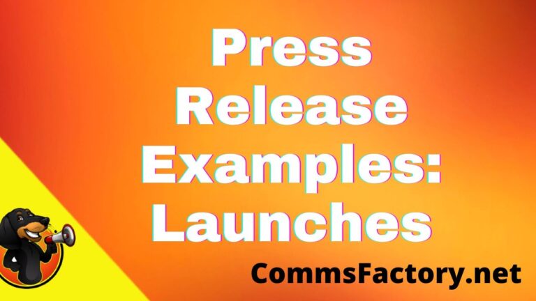 New Product Press Release: Launching with Impact