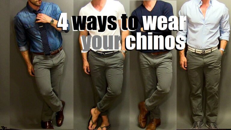 Chinos for Work: Are They Business Casual?