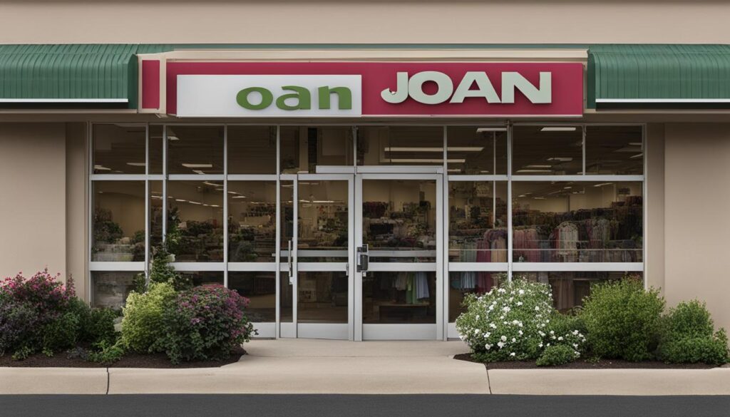 joann fabrics store closures