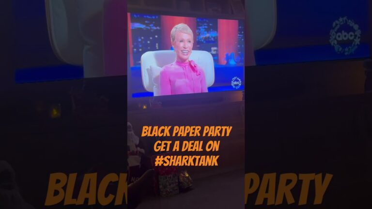 Black Paper Party Shark Tank Recap – Episode, Deals and Reviews